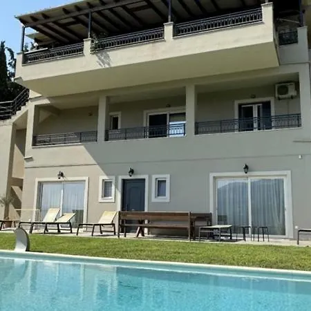 Stunning Villa With Sea Views In Corfu Casa vacanze Kato Korakiana